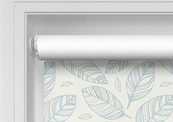 Falling Leaves, Blue - Twist&Fit Roller Blind - Image 10